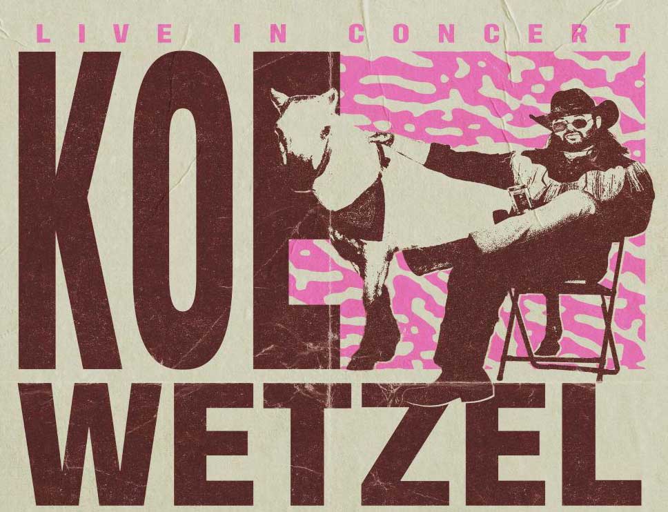 Koe Wetzel Concert at Hartman Arena – April 8, 2022